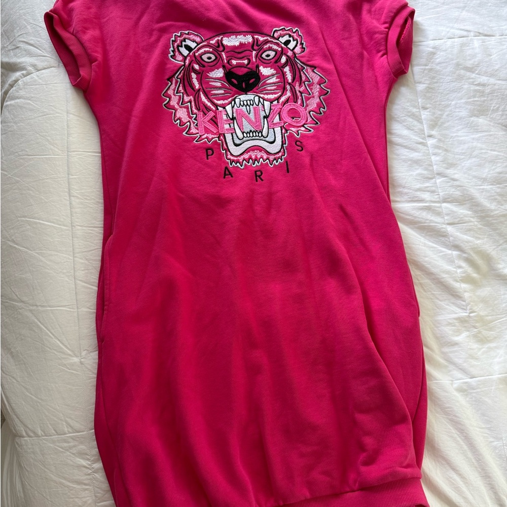 Kenzo Kids Fuchsia Dress